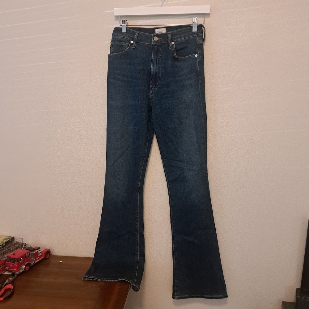 Citizens of Humanity Lilah High Rise Bootcut Jeans Dark Wash Size 27